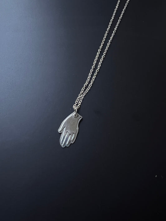 Hand Pendant Layering Necklace