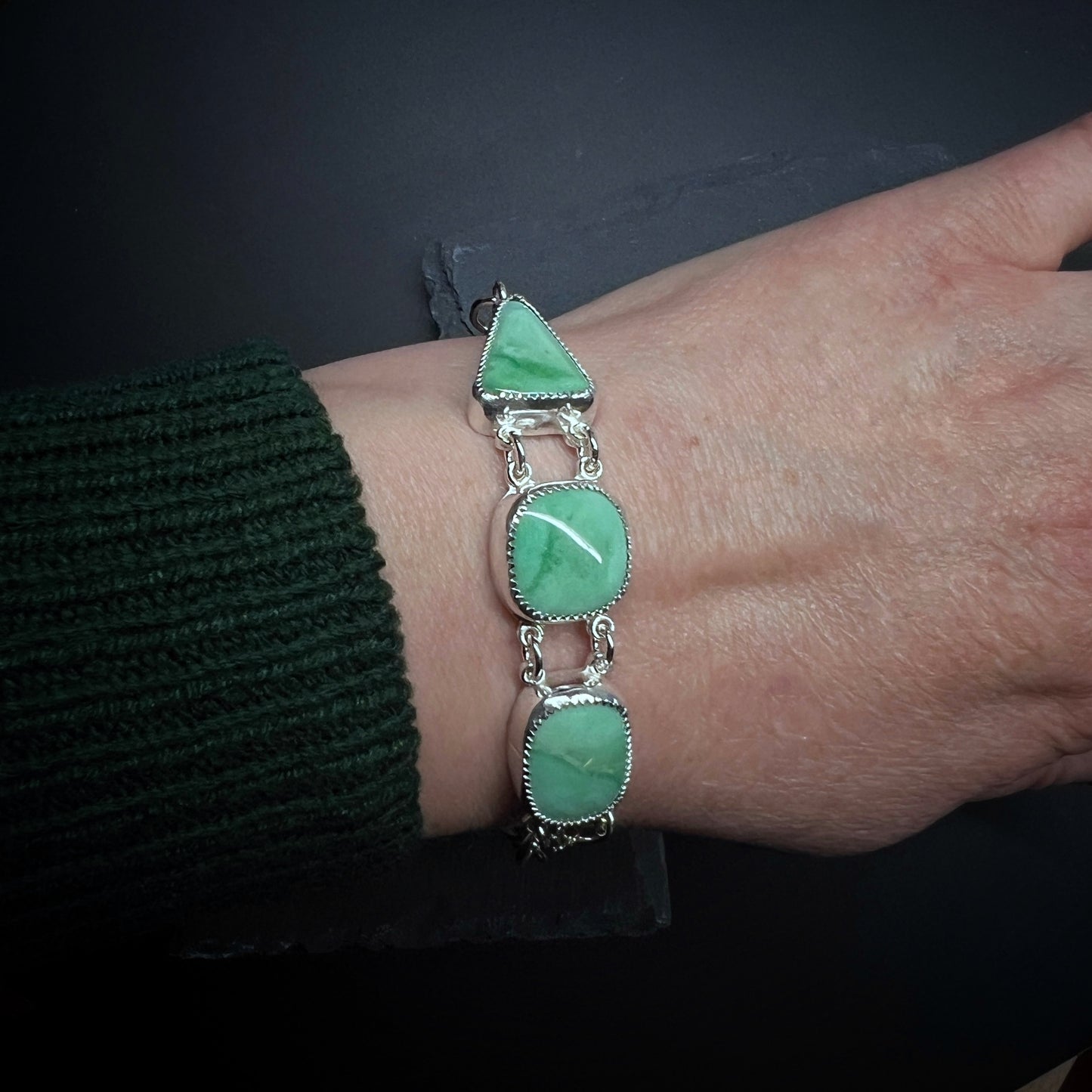 Utah Variscite Bracelet